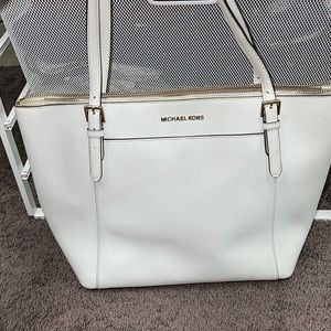 Michael Kors White Tote